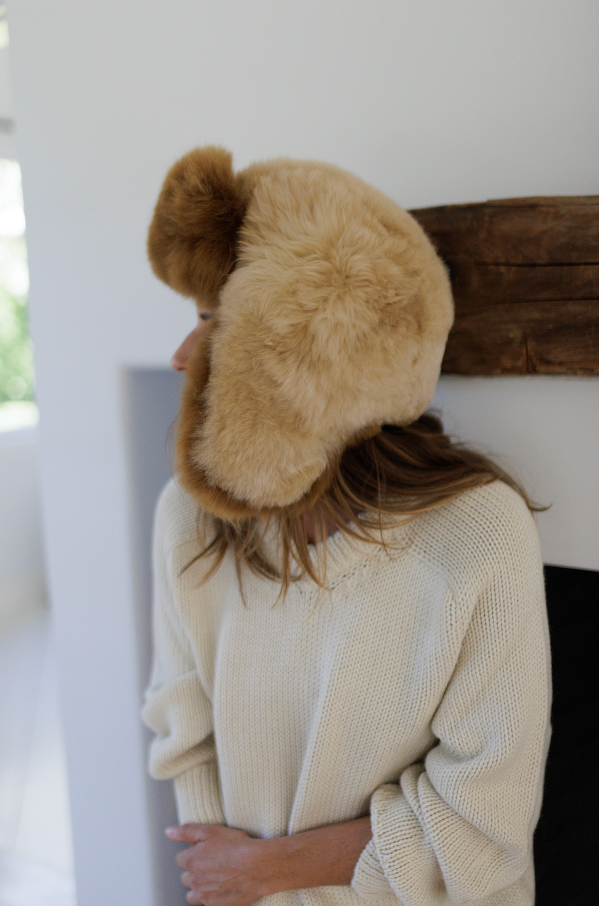 The Two Tone Trapper Hat