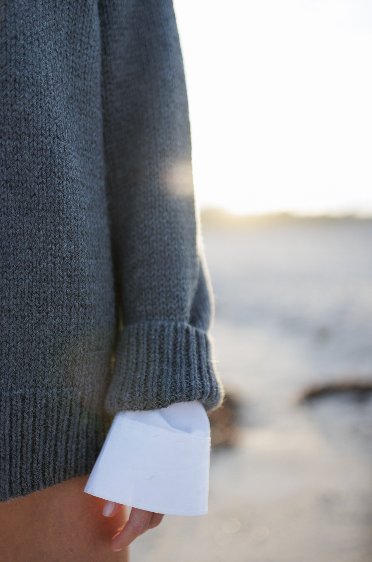 The Cozy Raglan V-Neck