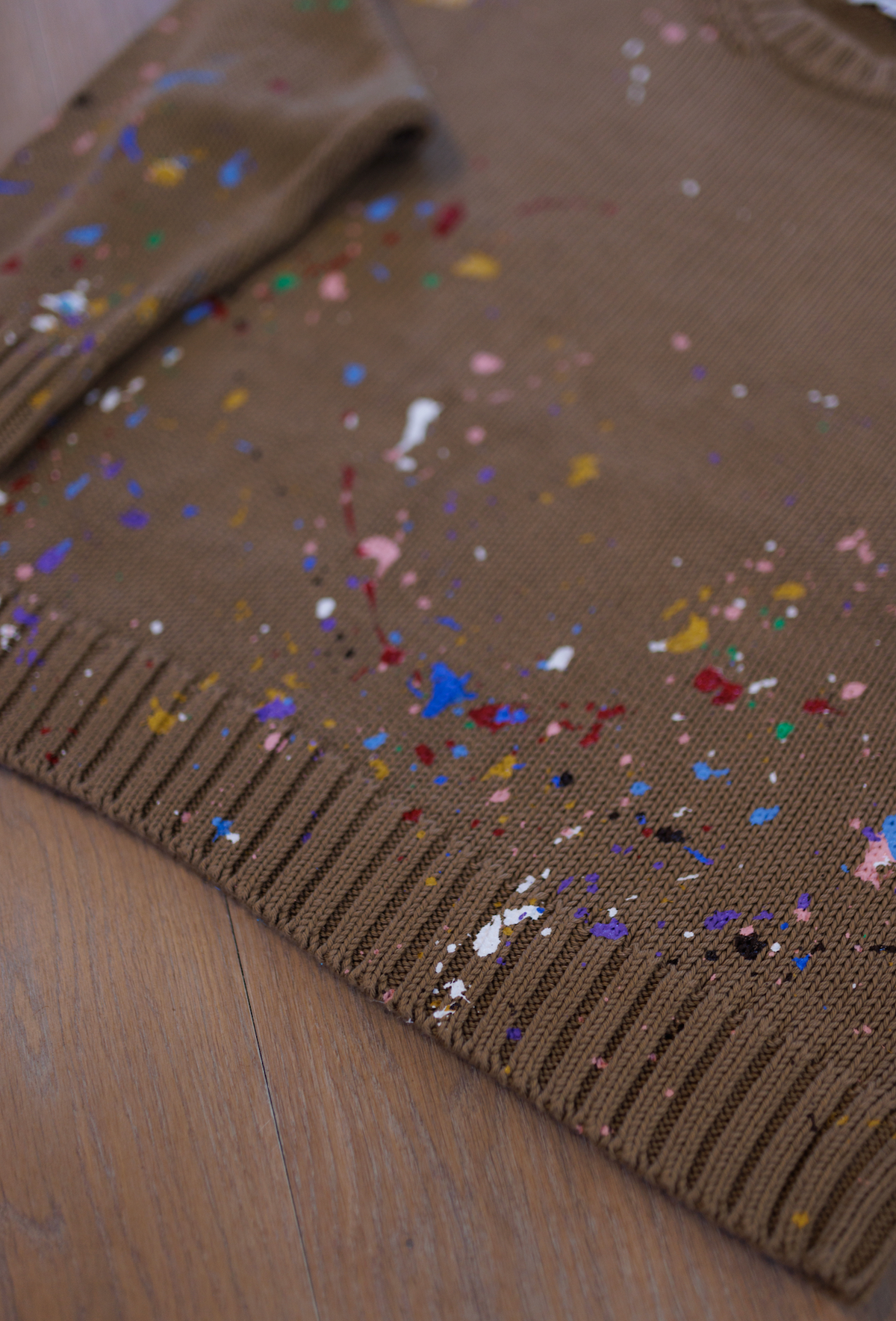 Splatter, The Cozy Cotton Crewneck
