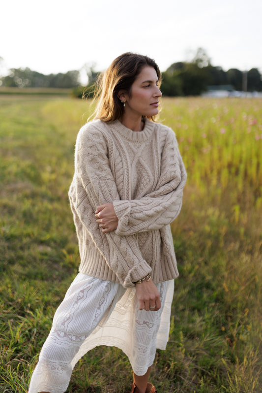 The Big Cable Sweater